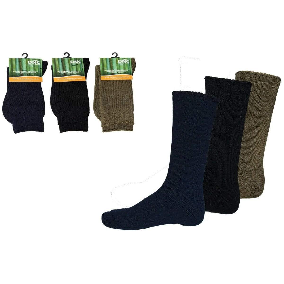 Dnc Workwear Extra Thick Bamboo Socks - S108 Metro Workwear.